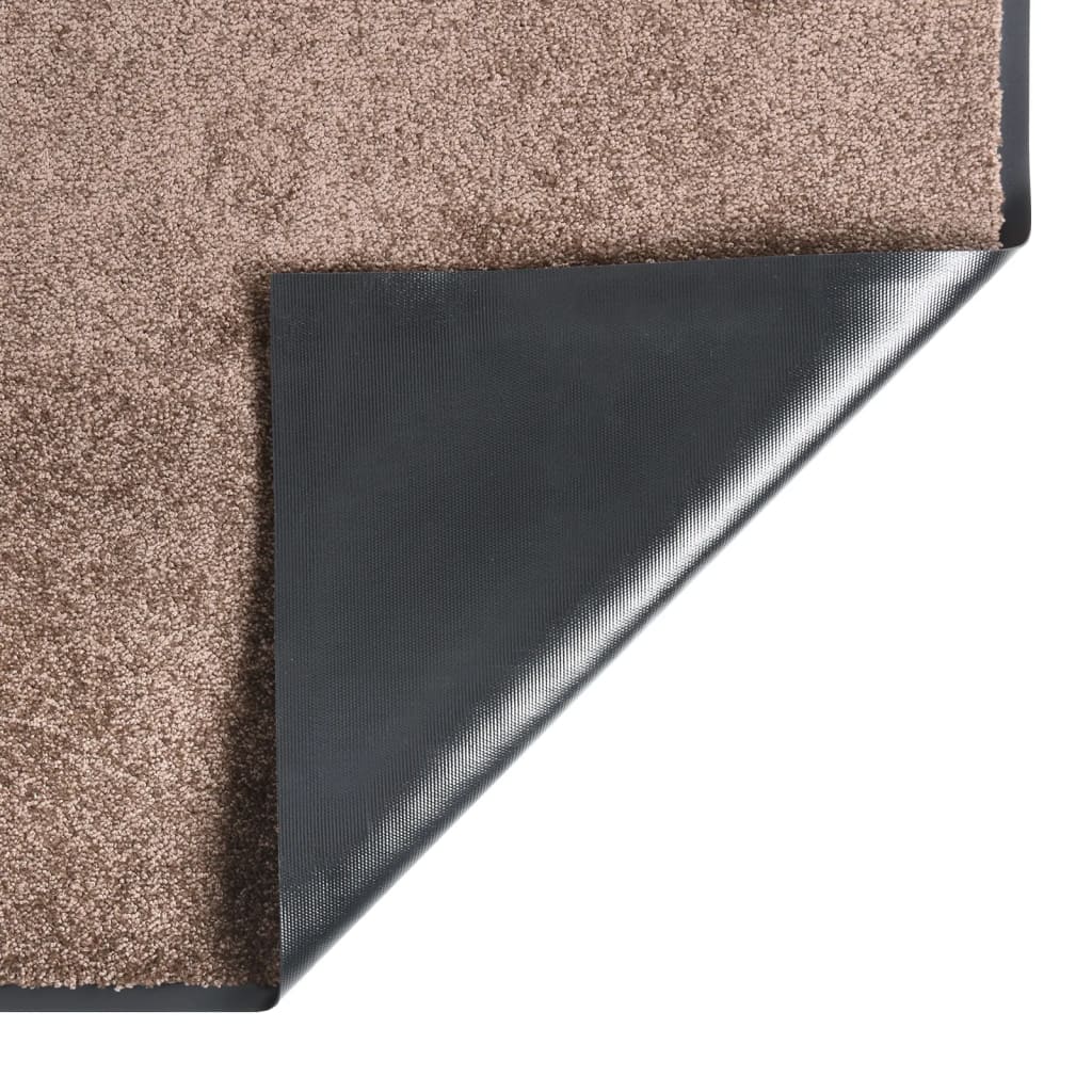 VIDAXL -Türmatte 60x80 cm braun