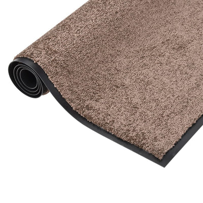VIDAXL PORTOMAT 80X120 CM BROWN