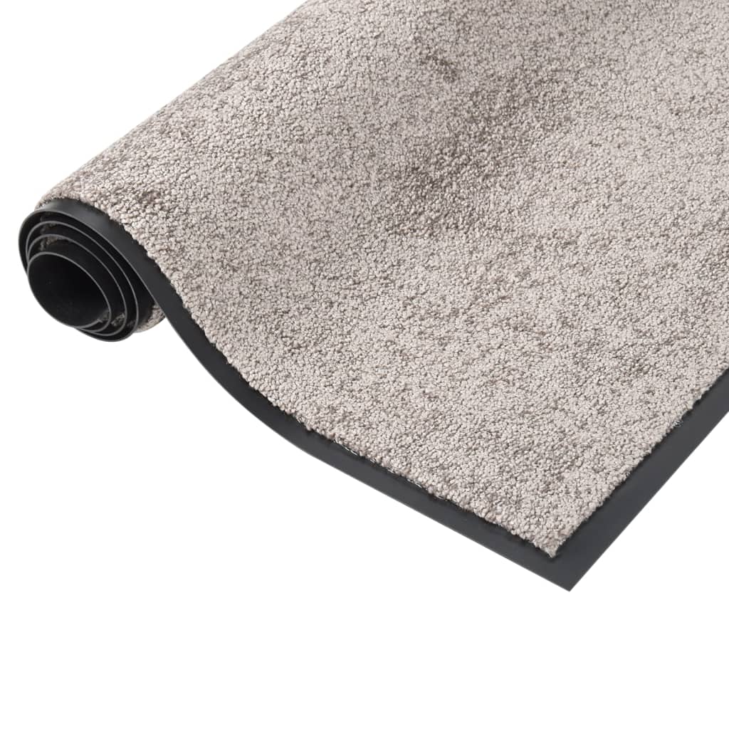 VIDAXL PORTOMAT 80x120 cm Grau