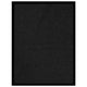 VIDAXL PORTOMAT 40x60 cm Schwarz