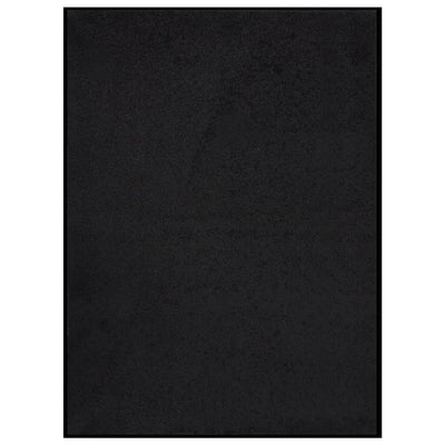 VIDAXL -Türmatte 60x80 cm schwarz