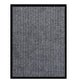 VIDAXL POORMAT 60x80 cm gestreiftes Grau