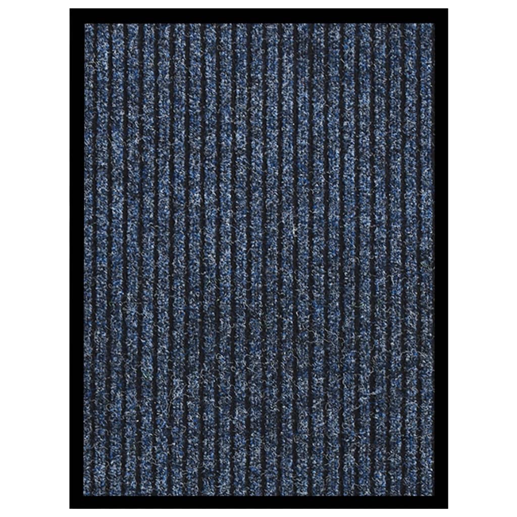 VIDAXL POORMAT 40x60 cm Streifenblau