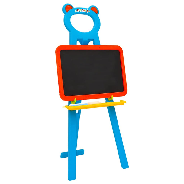 Vidaxl Kinderfaser mit Tafel und Whiteboard 2-in-1