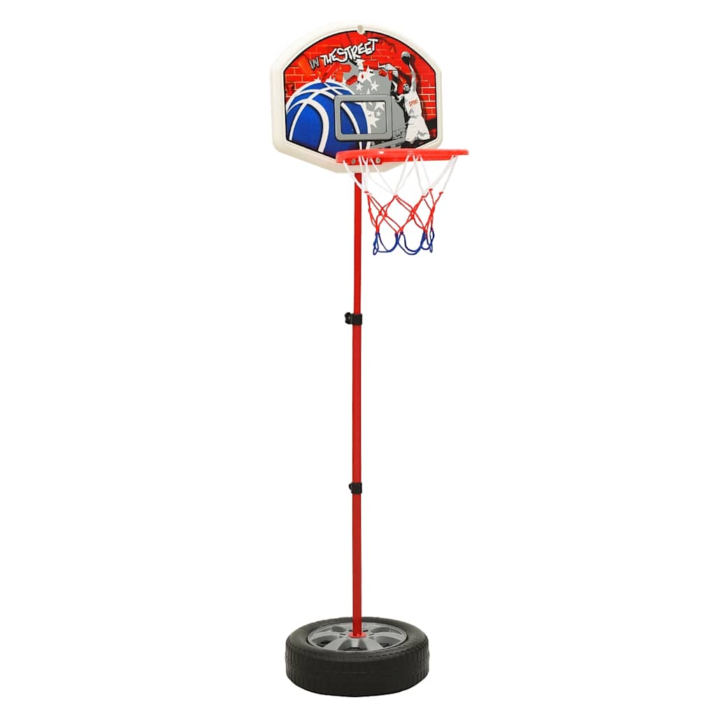 Vidaxl Kinderbasketball -Set einstellbar 120 cm