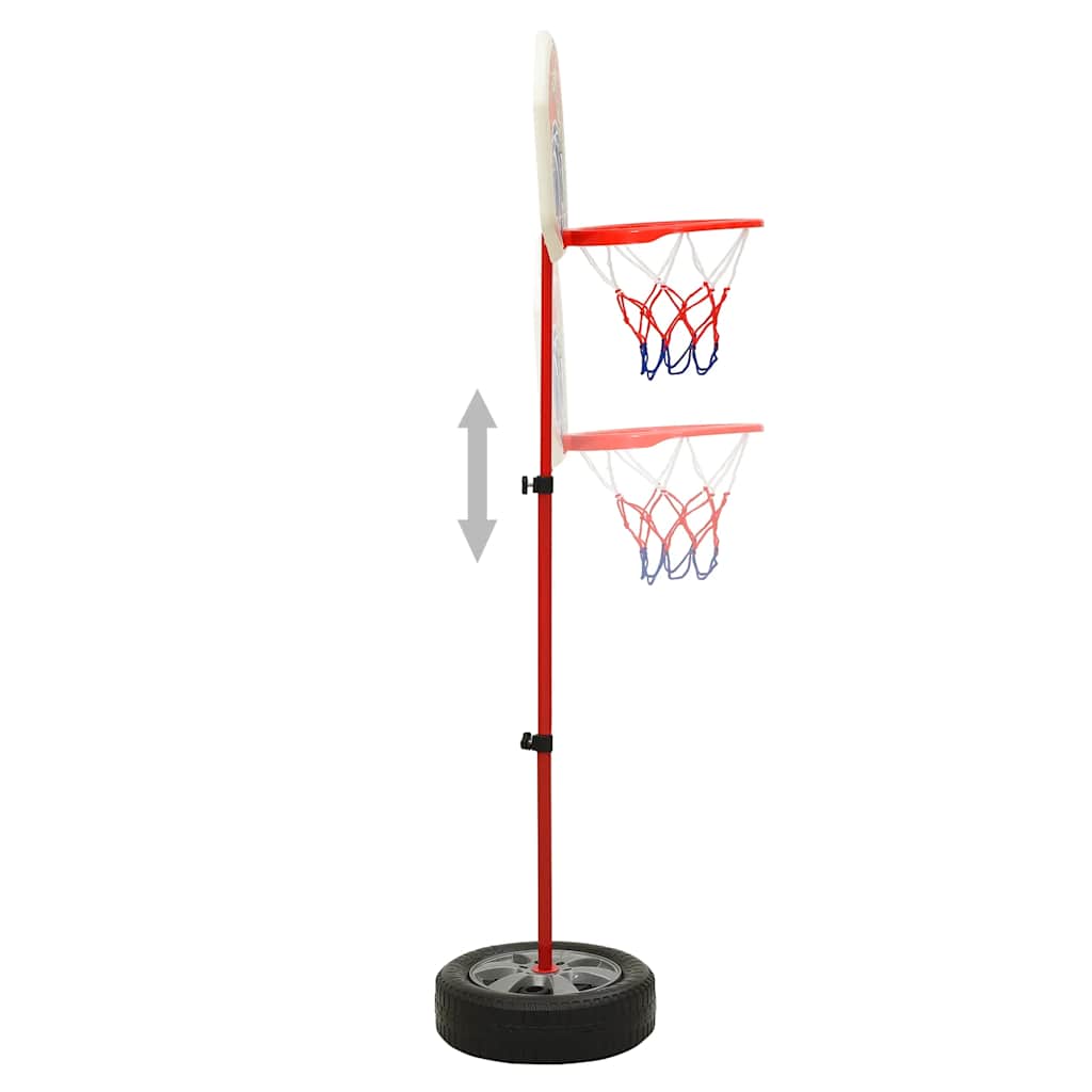 Vidaxl Kinderbasketball -Set einstellbar 120 cm