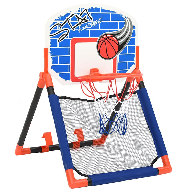 Vidaxl Kinderbasketball -Set Multifunktionaler Boden und Wand