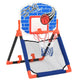 Vidaxl Kinderbasketball -Set Multifunktionaler Boden und Wand