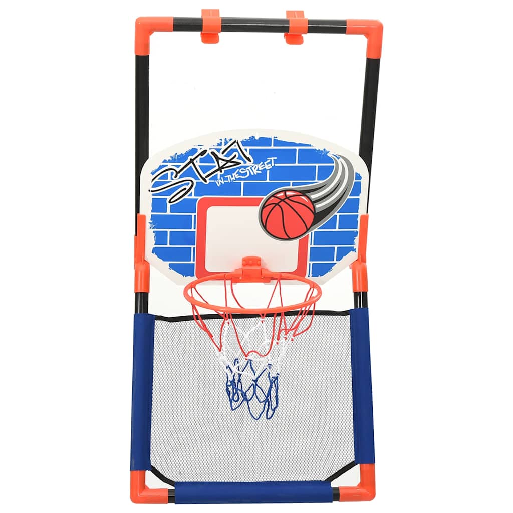 Vidaxl Kinderbasketball -Set Multifunktionaler Boden und Wand
