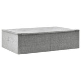 VIDAXL -Speicherbox 70x40x18 cm Stoff grau - afbeelding 2