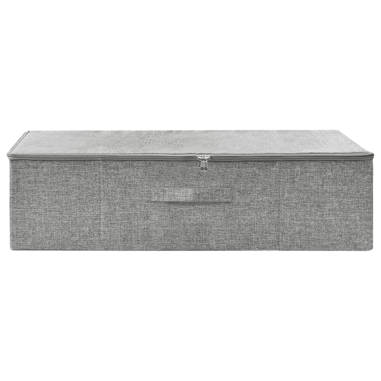 VIDAXL -Speicherbox 70x40x18 cm Stoff grau