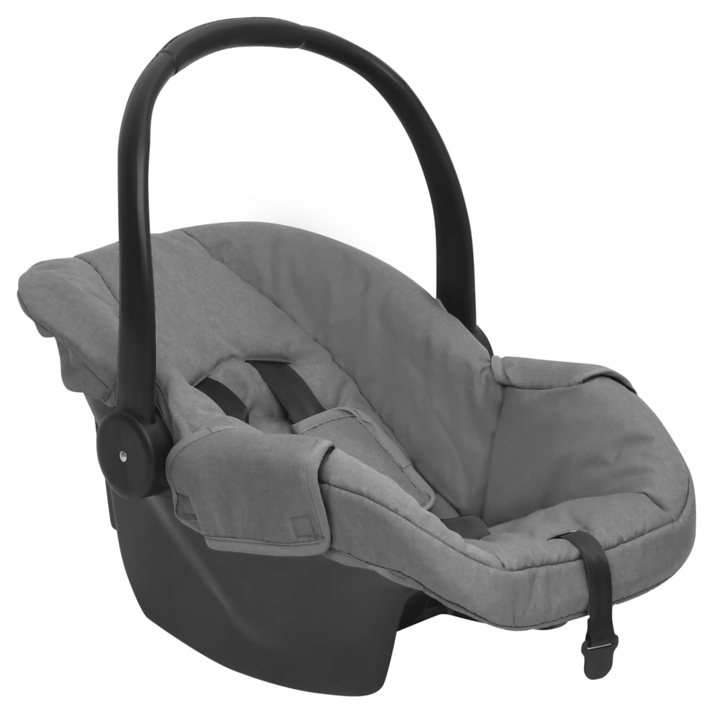 Vidaxl Baby Autositz 42x65x57 cm hellgrau