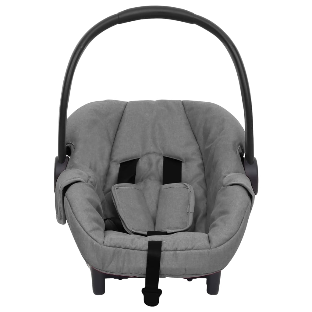 Vidaxl Baby Autositz 42x65x57 cm hellgrau