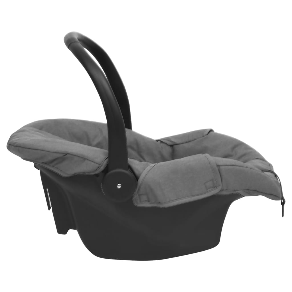 Vidaxl Baby Autositz 42x65x57 cm hellgrau