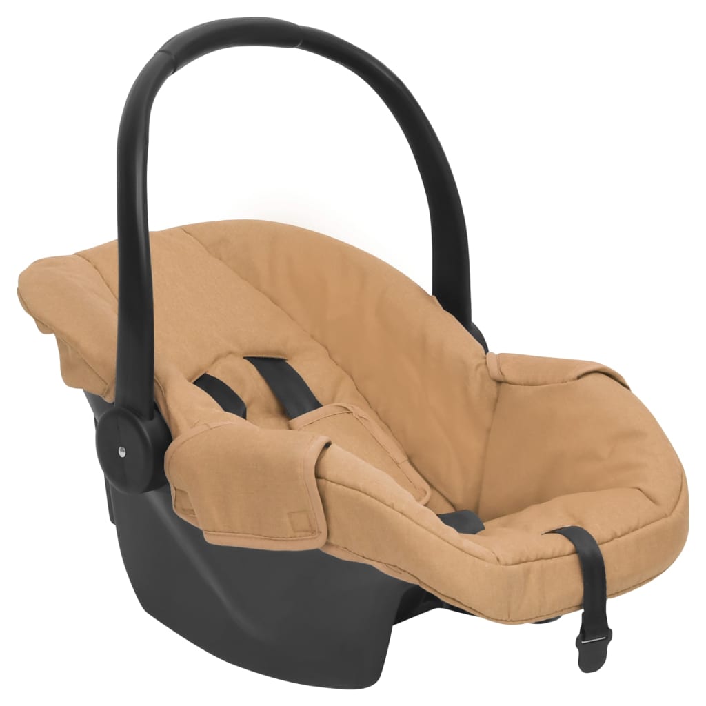 VIDAXL -Babyautositz 42x65x57 cm Taupe