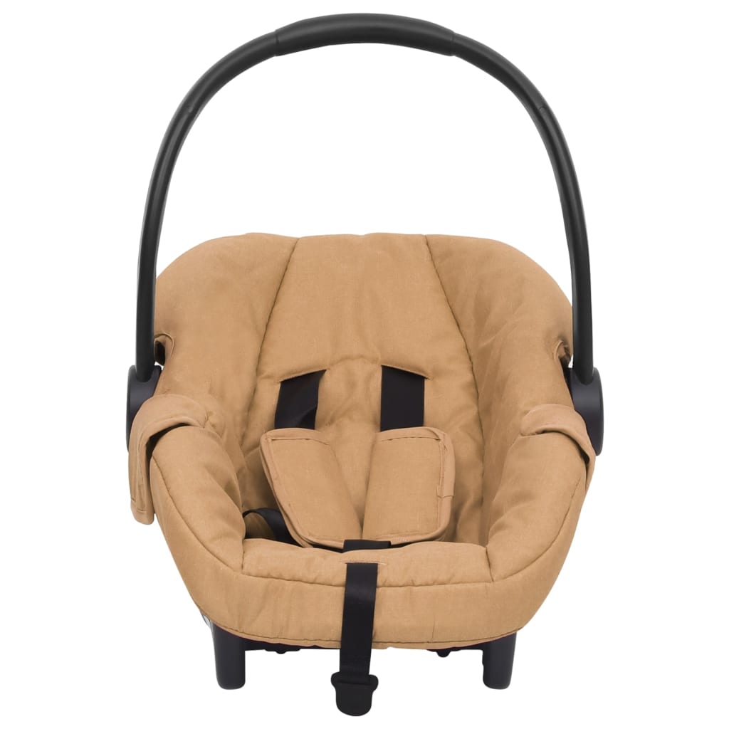 VIDAXL -Babyautositz 42x65x57 cm Taupe