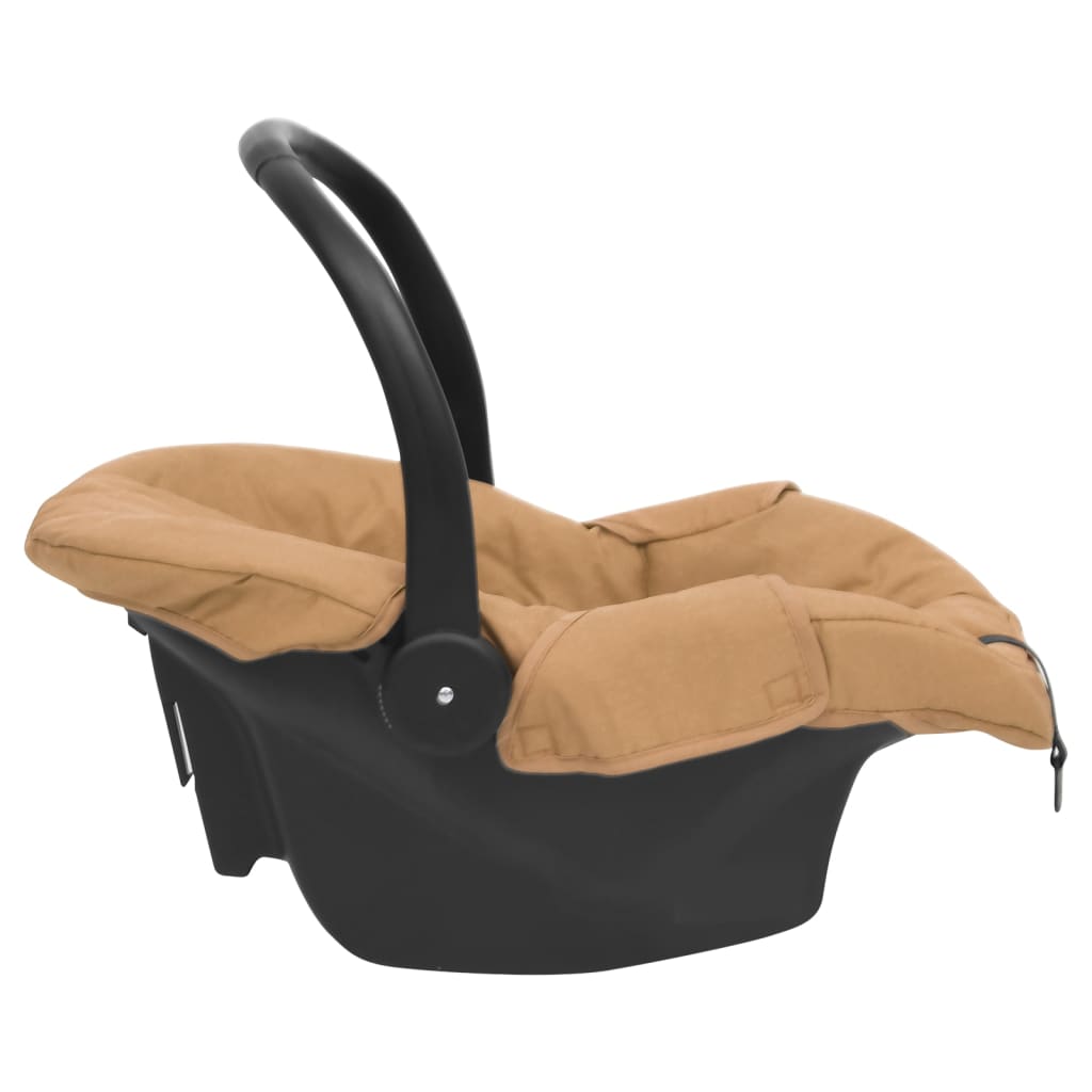 VIDAXL -Babyautositz 42x65x57 cm Taupe