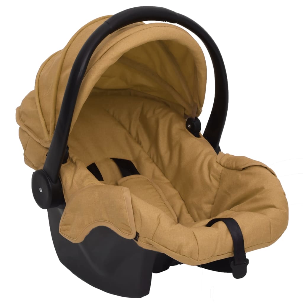 VIDAXL -Babyautositz 42x65x57 cm Taupe