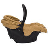 VIDAXL -Babyautositz 42x65x57 cm Taupe