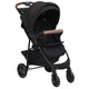 Vidaxl Pram 2-in-1-Stahl-Anthrazitfarben