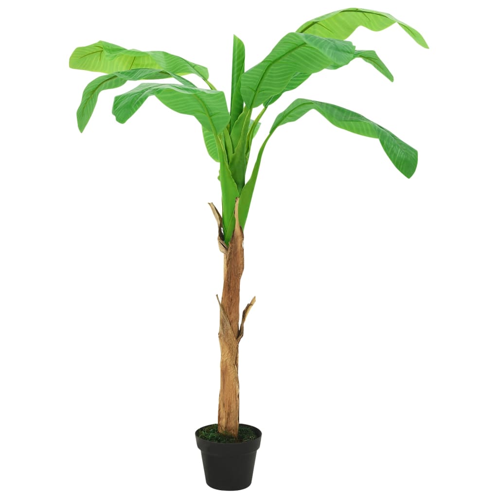 Vidaxl künstlicher Baum mit Topf Banane 180 cm Grün