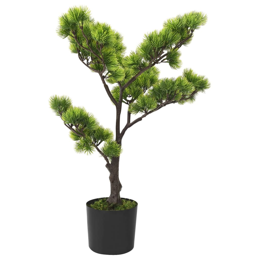Vidaxl Künstliche Pflanze mit Pot Pinus Bonsai 60 cm Grün