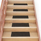 VIDAXL 15 ST Pedalmatten Selbstadhäsiv rechteckige 60x25 cm dunkelbraun