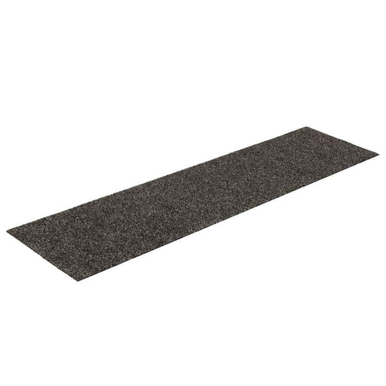Vidaxl -Treppenmatten Selbstadhäsiv 15 St. rechteckig 76 x 20 cm Anthrazit