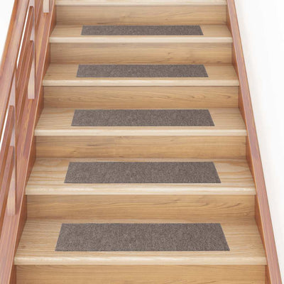 VIDAXL 15 ST -Pedalmatten Selbstadhäsiv rechteckig 76x20 cm cremefarben -gepflegt