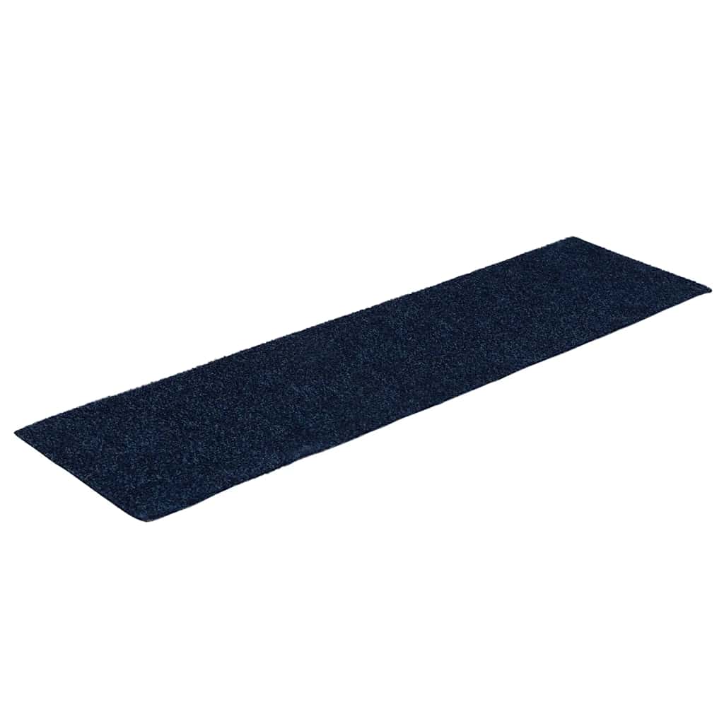 VIDAXL 15 ST -Pedalmatten Selbstadhäsiv rechteckig 76x20 cm blau