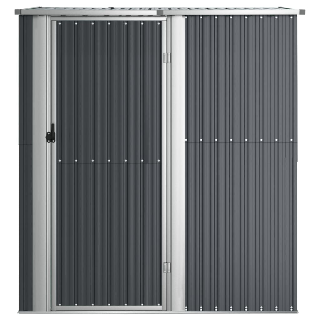 Vidaxl Garden Shed 180.5x97x209.5 cm verzinkter Stahl -Anthrazit