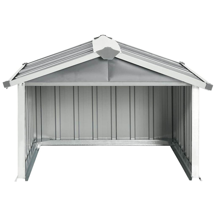 VIDAXL -Abdeckung für Roboter -Rasenmäher 92x97x63 cm Stahlgrau