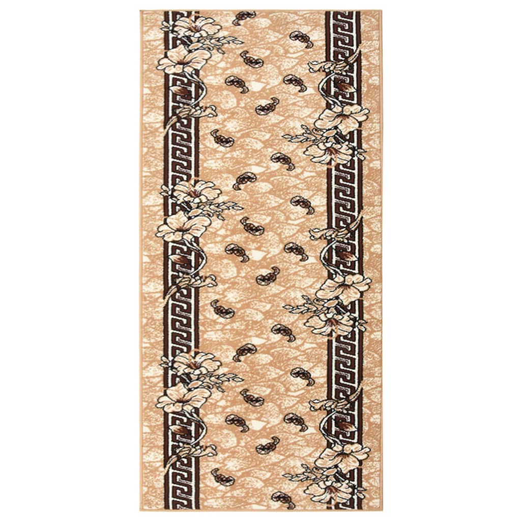 Vidaxl Teppichläufer 100x200 cm BCF Beige