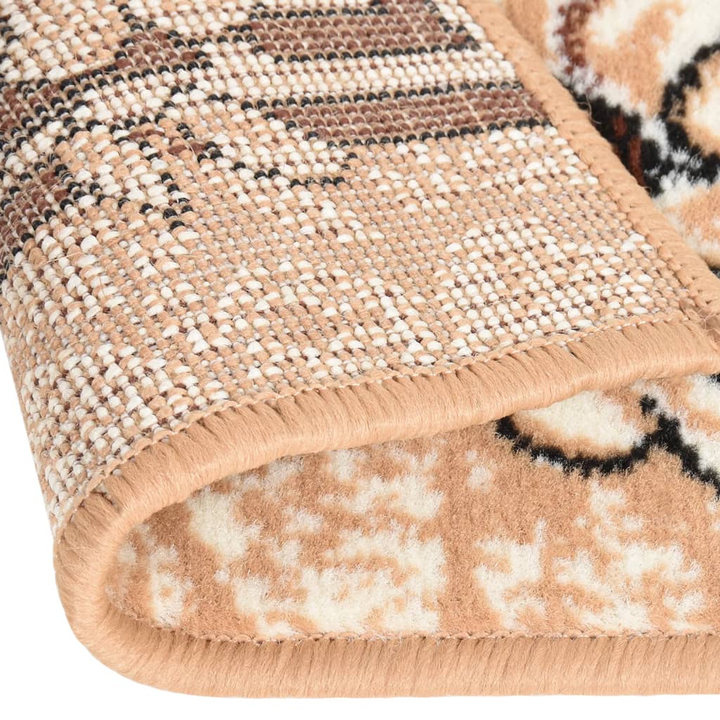 Vidaxl Teppichläufer 100x200 cm BCF Beige