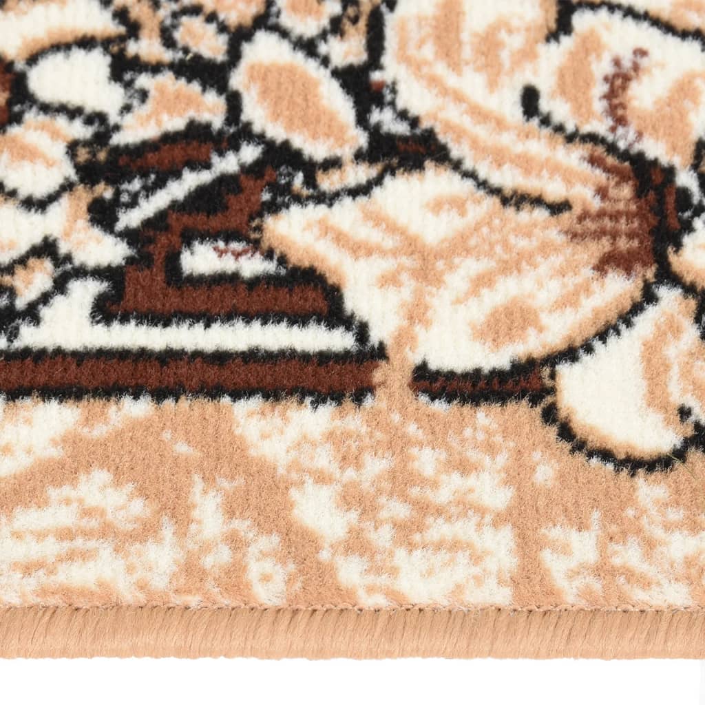 Vidaxl Teppichläufer 100x250 cm BCF Beige