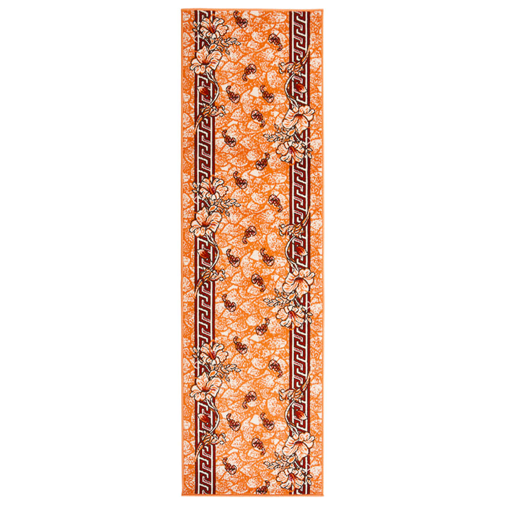 Vidaxl Teppich Runner 100x450 cm BCF Terracotta -Colored