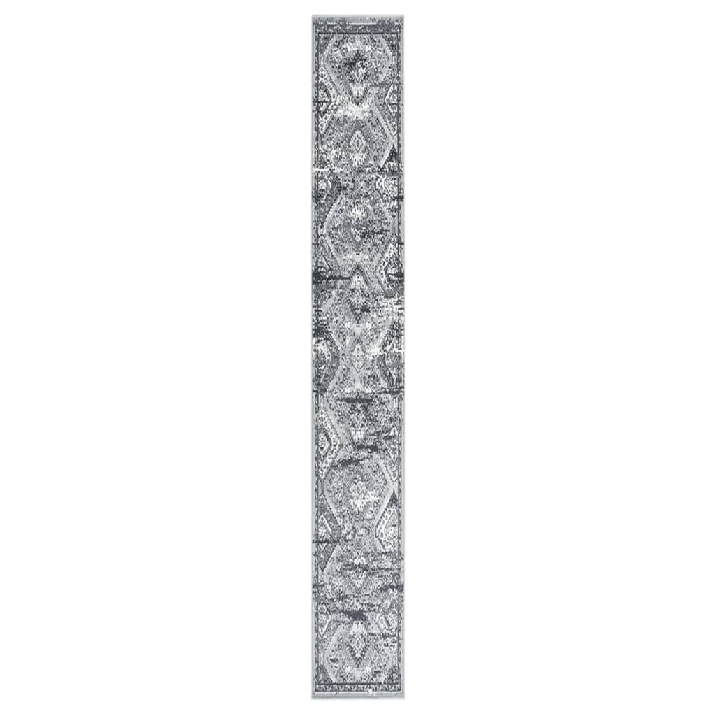 Vidaxl Teppichläufer 60x450 cm BCF Ostgrau