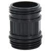 Vidaxl -Saugschlauch mit PVC -Kopplungen 1.1 '' 4 m PVC Schwarz
