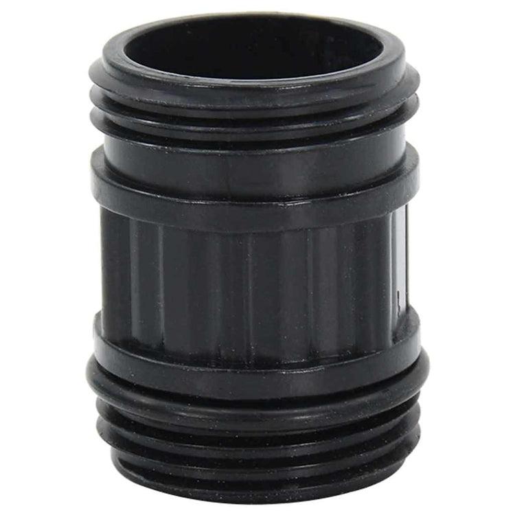 Vidaxl -Saugschlauch mit PVC -Kopplungen 1.1 '' 4 m PVC Schwarz