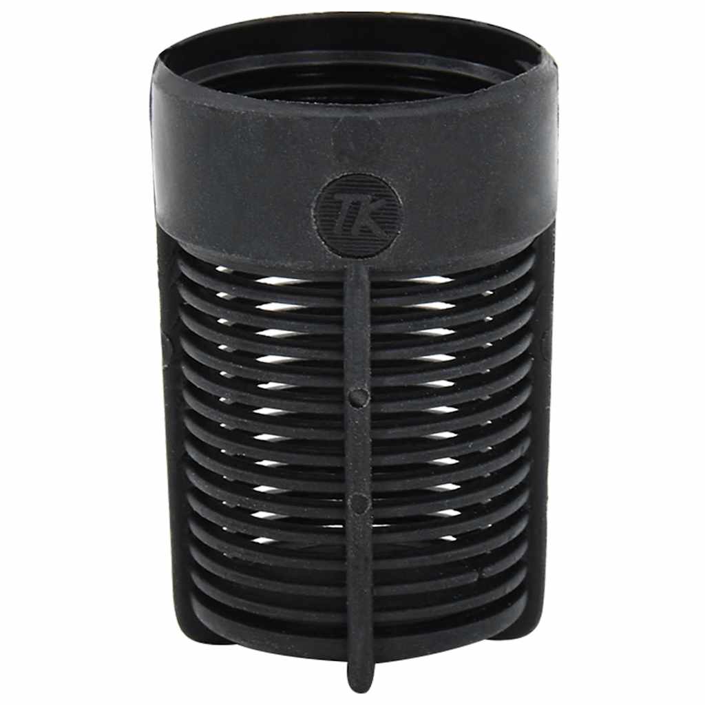 Vidaxl -Saugschlauch mit PVC -Kupplungen 1,1 '' 10 m PVC Schwarz