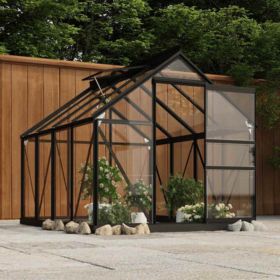 VidaXL Ersatzglas für Gartengewächshaus 16 Stück gehärtetes Glas