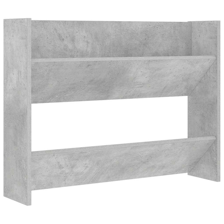 Vidaxl Wandschuhschrank 80x18x60 cm bearbeitete Holzbetonpreis
