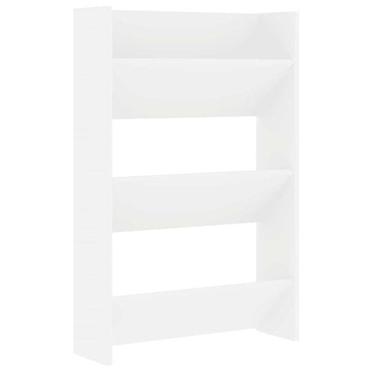 Vidaxx Wandschuhschrank 60x18x90 cm Spanplatte weiß