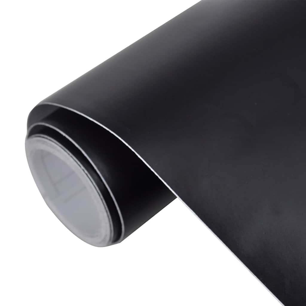 Vidaxl Autofolie 100x150 cm mattschwarz