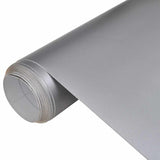 VIDAXL 2 ST AUTOFOLIE 100X150 cm + 50 x 1550 cm Matt Silber -Colored - afbeelding 2