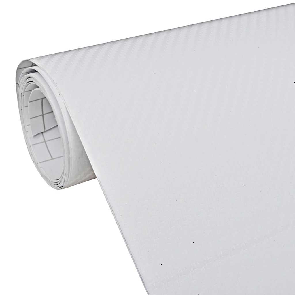 Vidaxl Autofolie 3D 100x150 cm Weiß