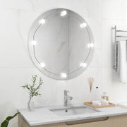 Vidaxl Wandspiegel ohne Liste der LED -Lampen um Glas - afbeelding 3
