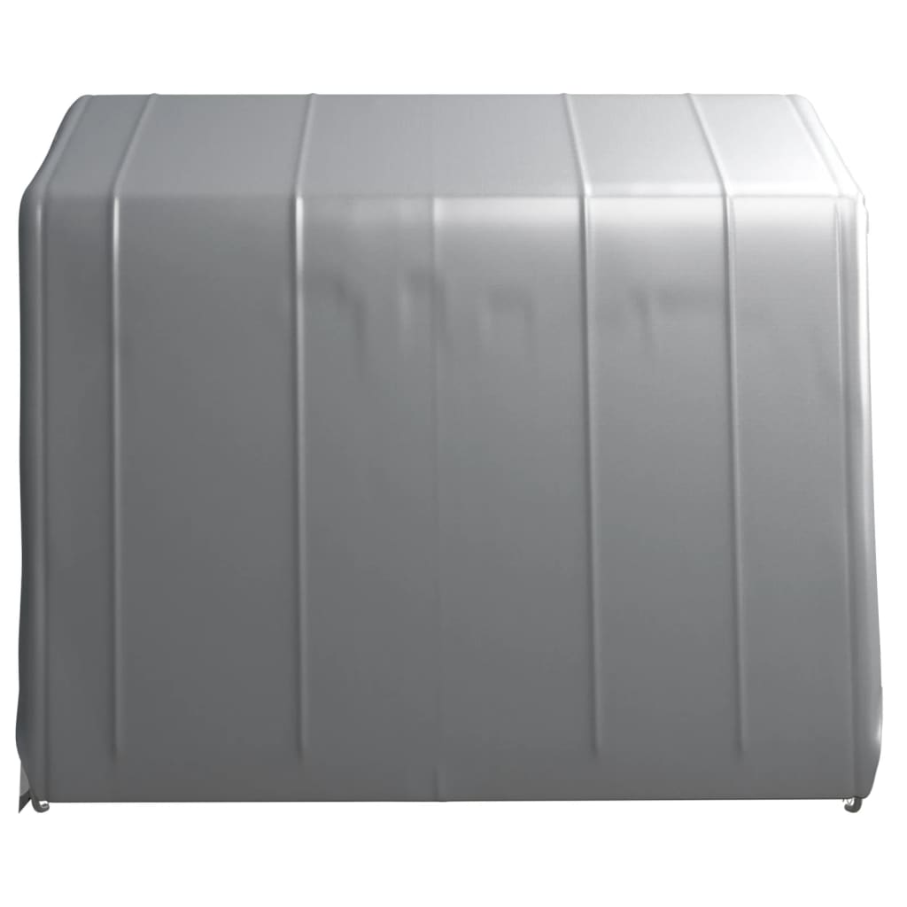 Vidaxl -Lagerzelt 240x240 cm Stahlgrau