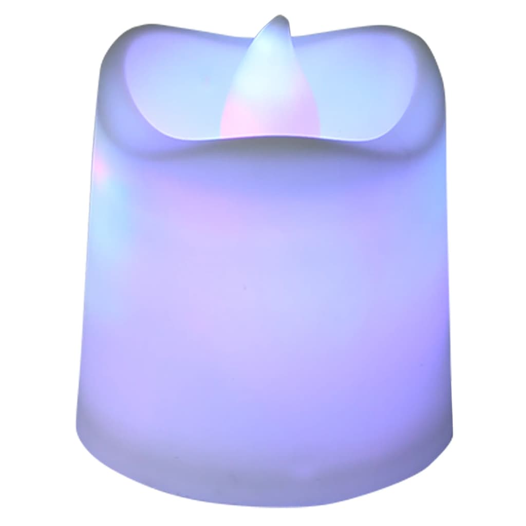 Vidaxl Teelights 12 St. LED Flameless Electric Multi -Colored