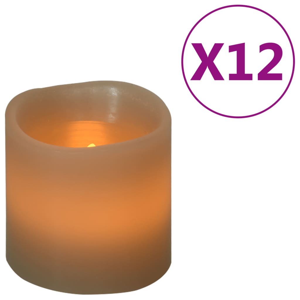 VIDAXL CANKLES 12 ST LED warmes Weiß